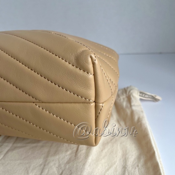 Tory Burch Kira Chevron Small Convertible Leather Shoulder Bag - Picture 7 of 16